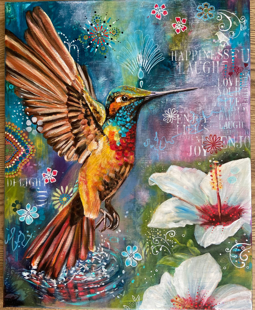 Delightful little Hummingbird