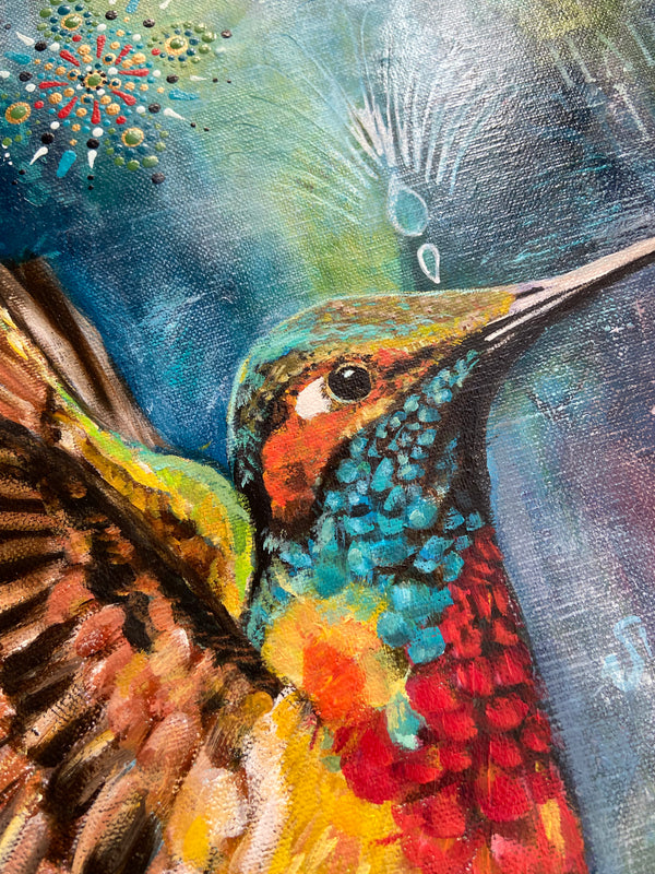 Delightful little Hummingbird