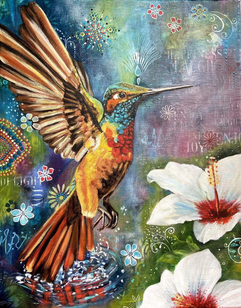 Delightful little Hummingbird