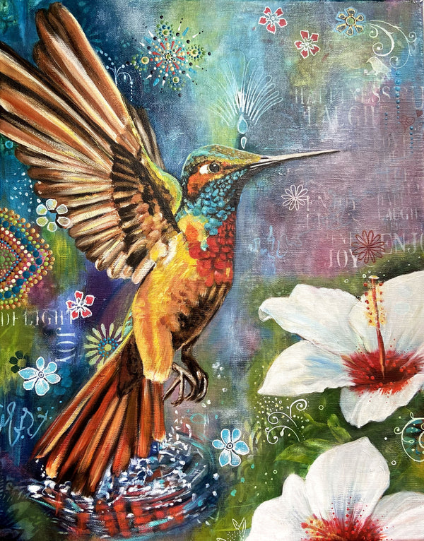 Delightful little Hummingbird