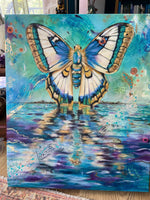 Rising in Purity out of the turbulent waters of Life on earth